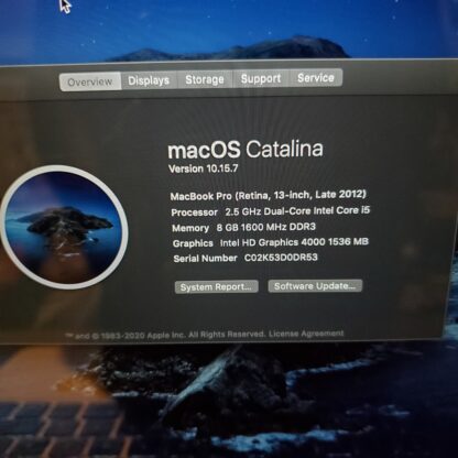 Macbook Pro 2012 Retina - Image 7