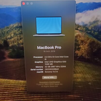 Macbook Pro 2019 i9 - Image 7