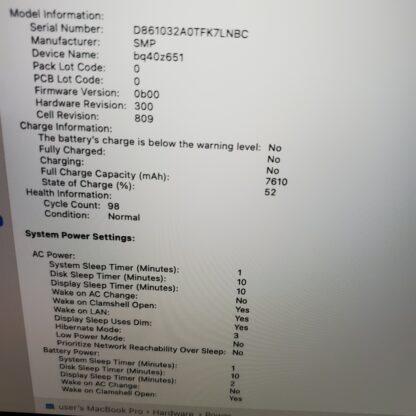 Macbook Pro 2019 i9 32GB 1TB - Image 10