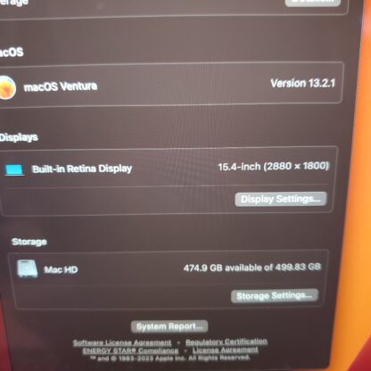 Macbook Pro 2019 i9 15inch - Image 9