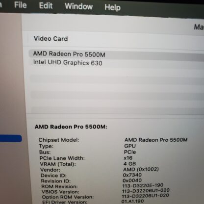 Macbook Pro 2019 i9 32GB 1TB - Image 7