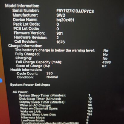 Macbook Pro 2020 i7 13inch - Image 10