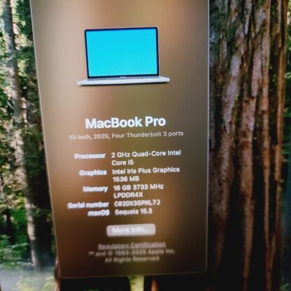 Mackbook Pro 2020 i5 13inch - Image 7