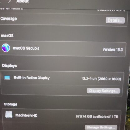 Mackbook Pro 2020 i5 13inch - Image 9