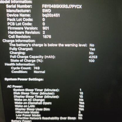 Mackbook Pro 2020 i5 13inch - Image 10