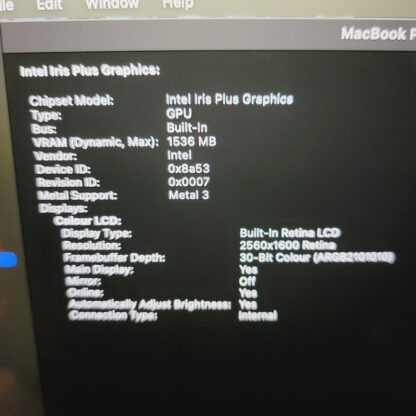 Mackbook Pro 2020 i5 13inch - Image 11