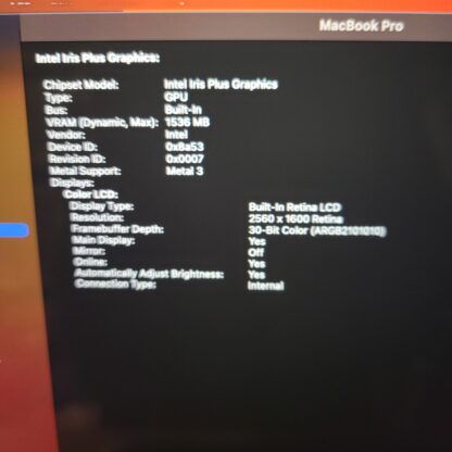 Mackbook Pro 2020 i5 512GB 16GB - Image 11